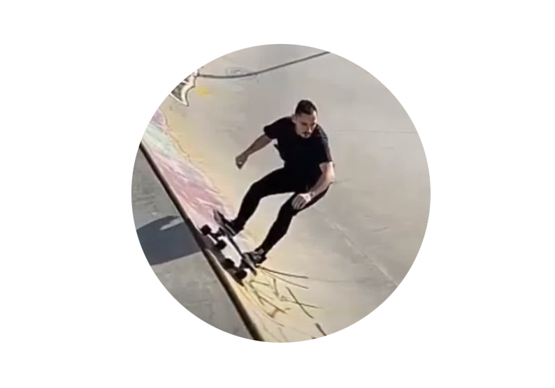 Surfskate video Tristan